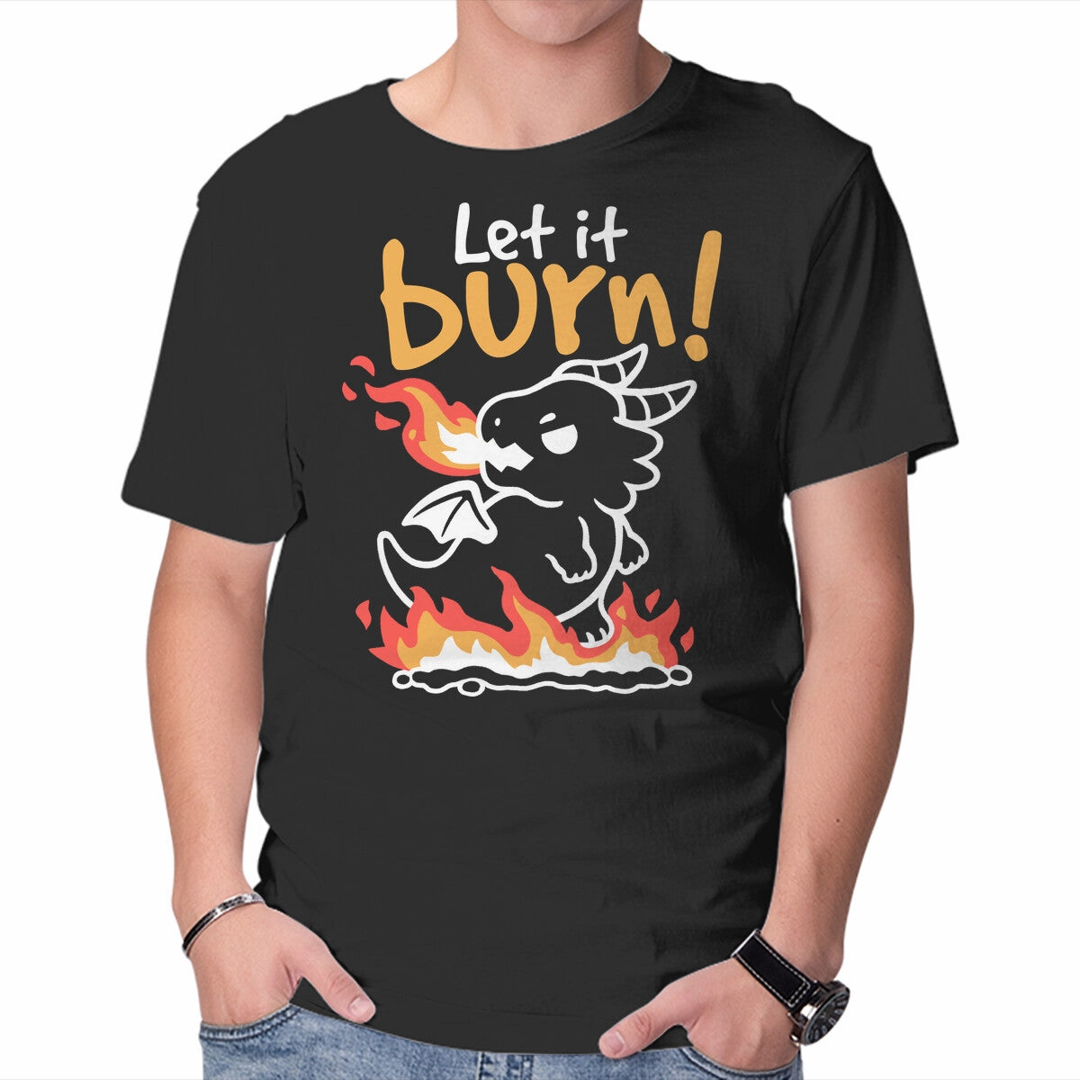 Let It Burn Basic Wardrobe Piece safe for skin
