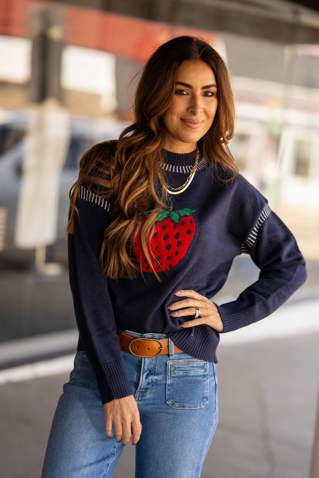 Versatile Layer Strawberry Fields Sweater
