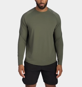 Streamline Performance Long Sleeve Techie Patchwork