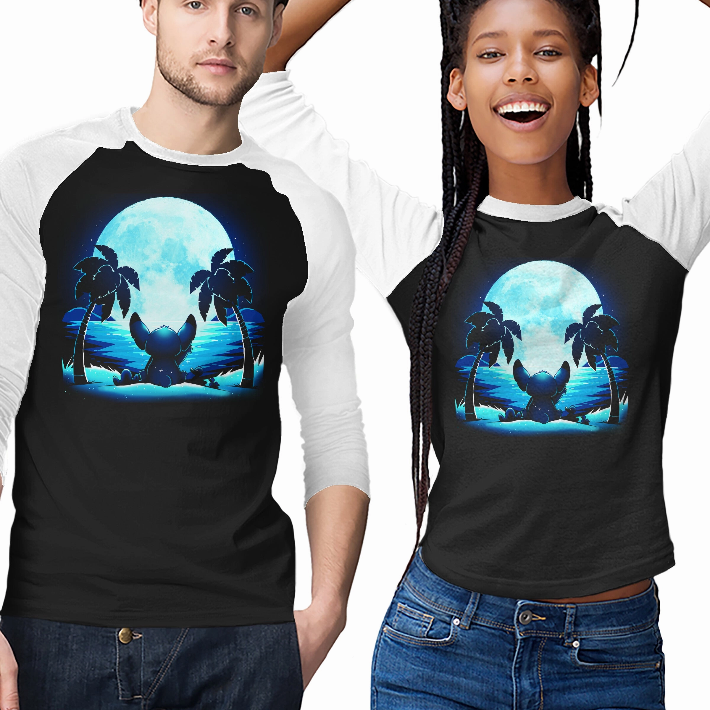 Breathable Design Wear Simple and Comfortable Alien Moon