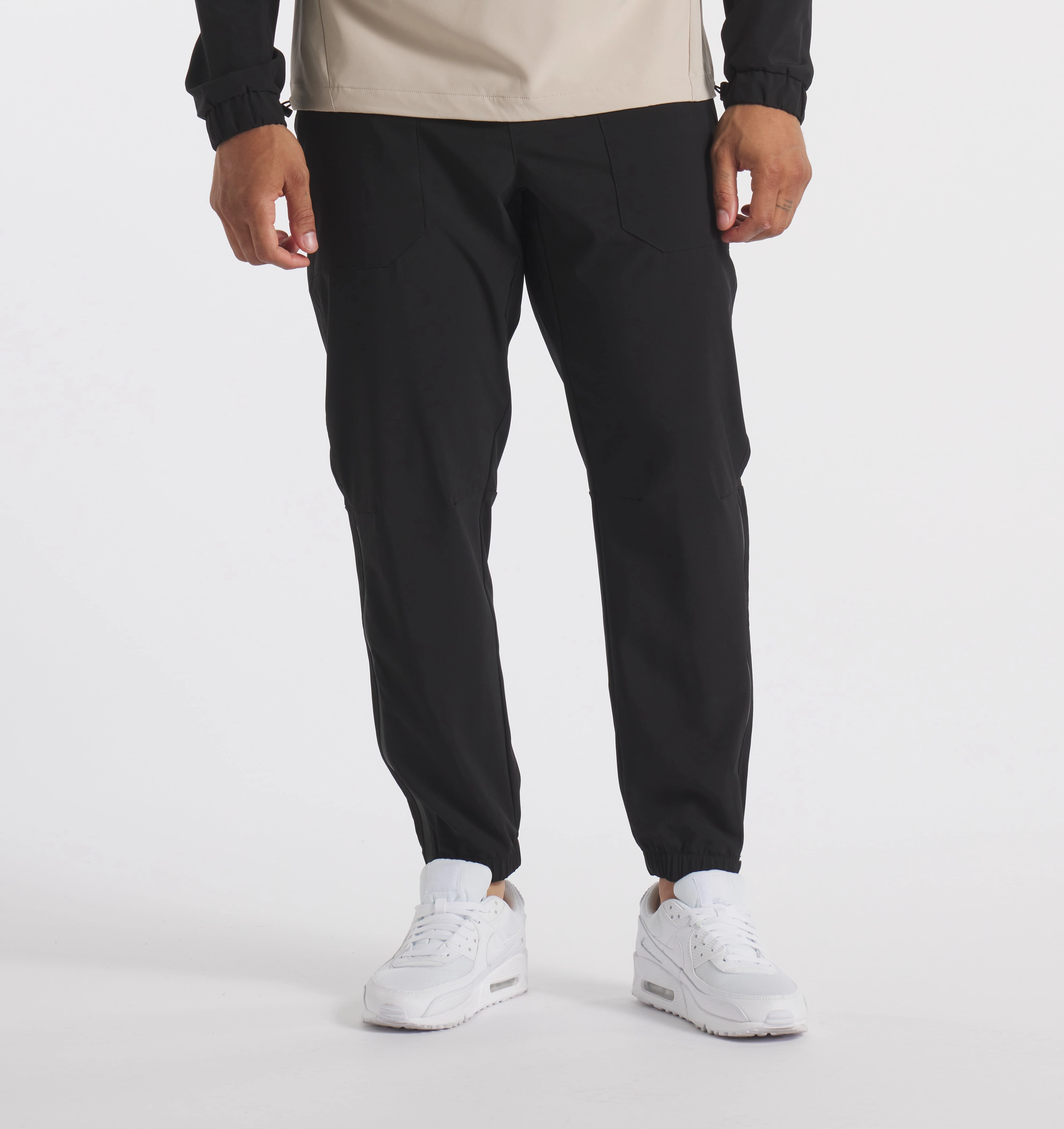 StretchWoven Fabric DWR Track Pant Comfy Waistband Timeless Style