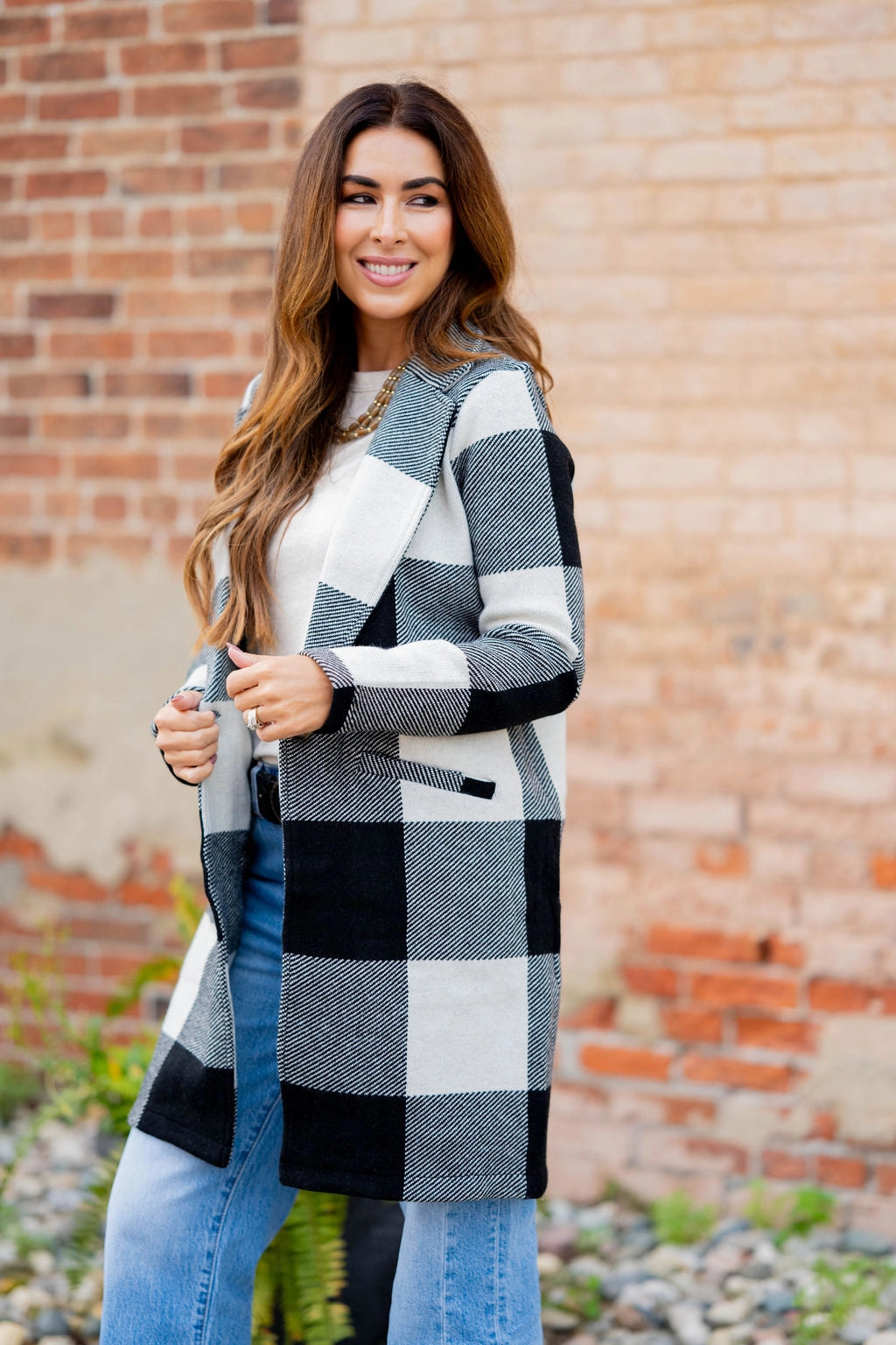 All Weather Piece Scratch Resistant Zippers Check It Twice Coat