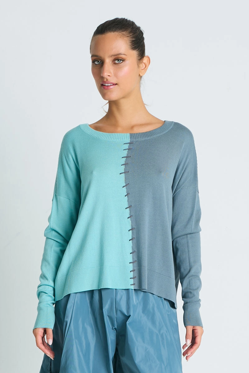 Cozy Designs Planet Half Whipped Sweater