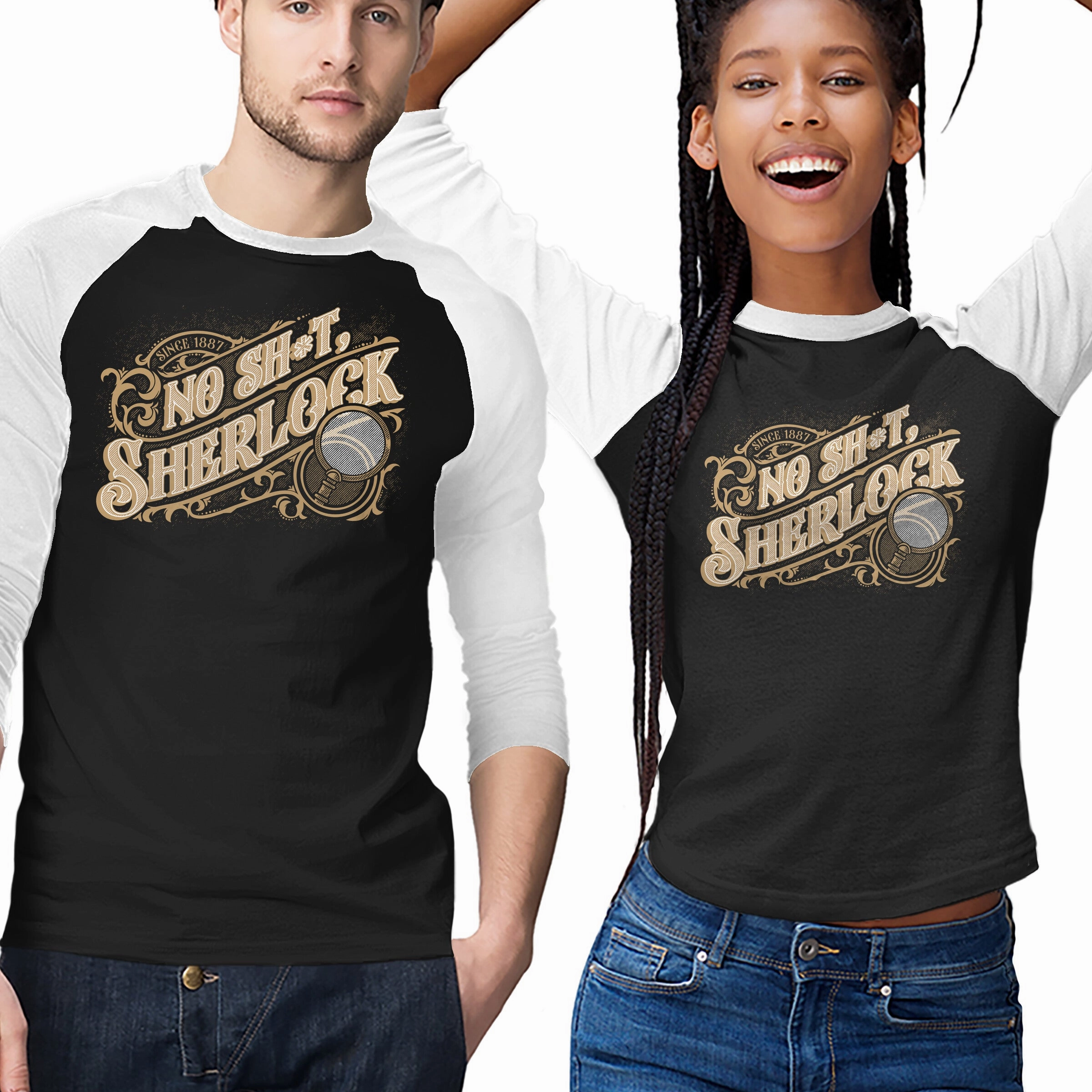 Layered Look Wear Ruffled edges Book Detective Quote