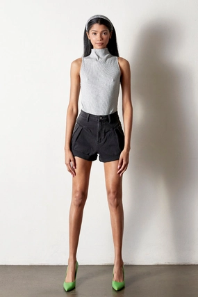 Breathable wear tie-dye look High Rise Shorts