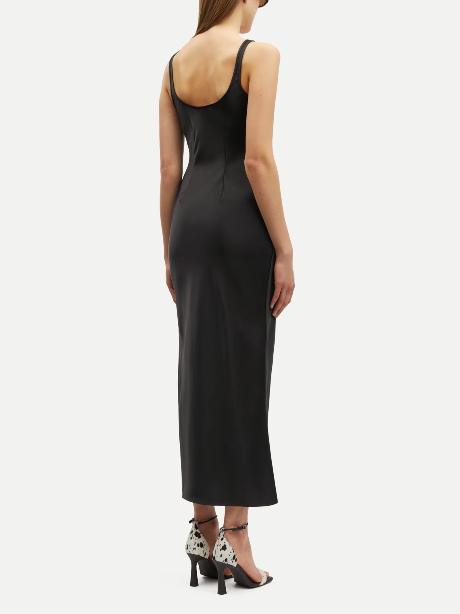 Sunna Dress Fold-Over-Detail Timeless Comfort Wear