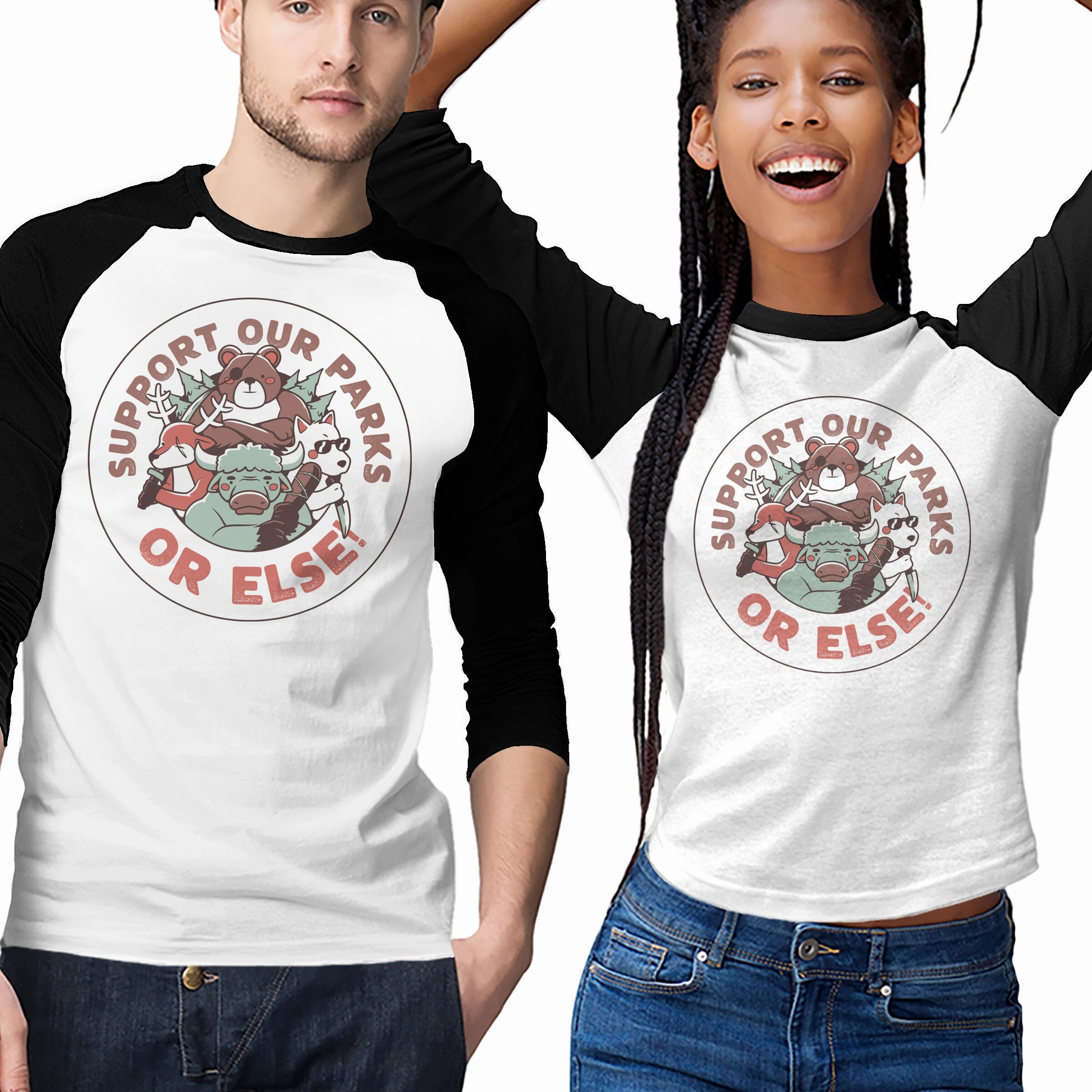 Support Our Parks Or Else perfect for all-day wear Athletic Fit