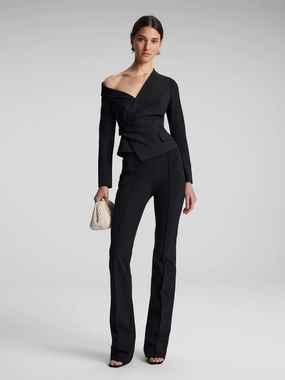 Flatlock Seams Natural Fiber Blend Skyla Top