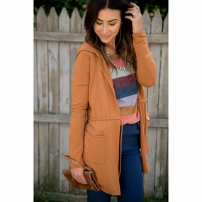 Sweatshirt Tie Jacket Multi Directional Stretch