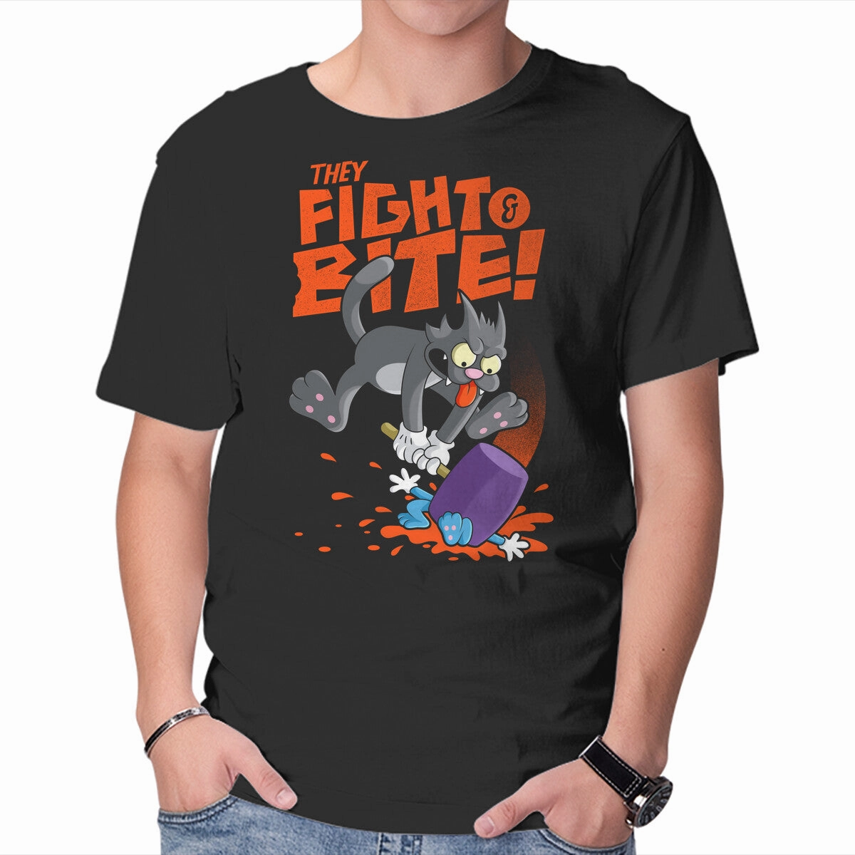 Vegan They Fight And Bite