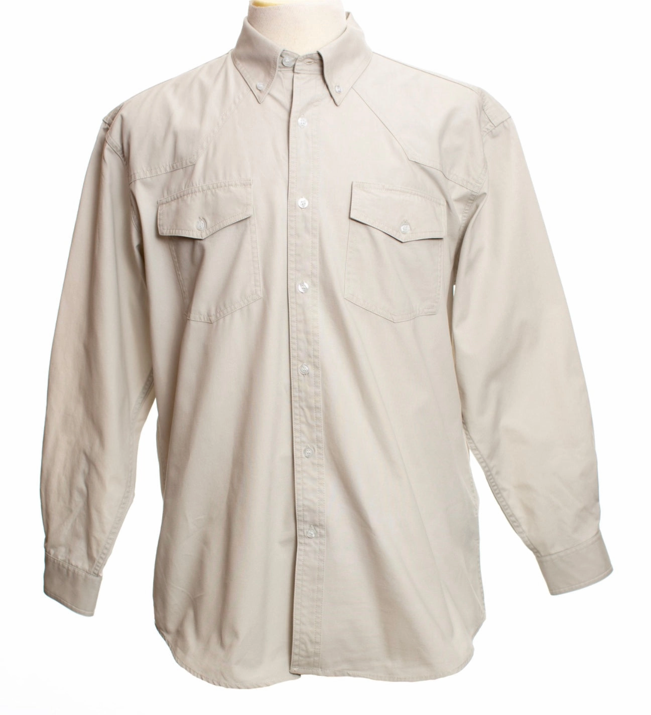 Tan Oxford Shirt Effortless Style Sustainable Weave