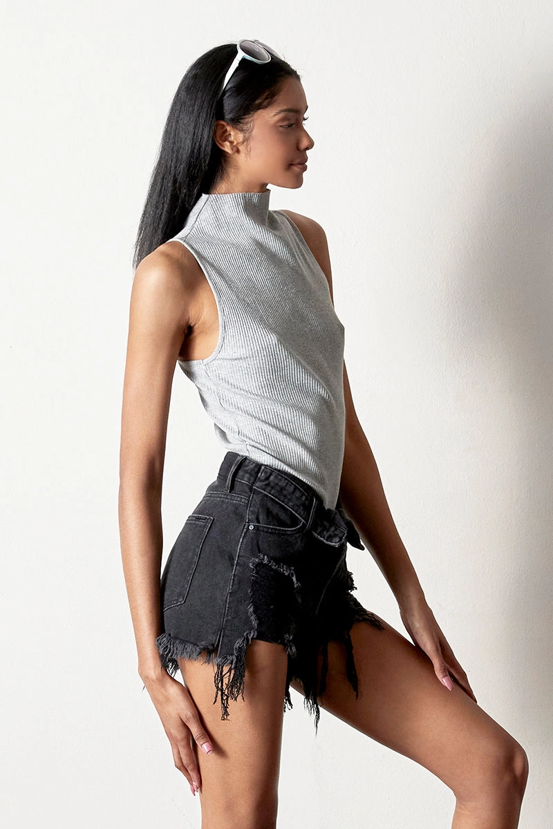 Sports Wear Layered Look Flip Shorts