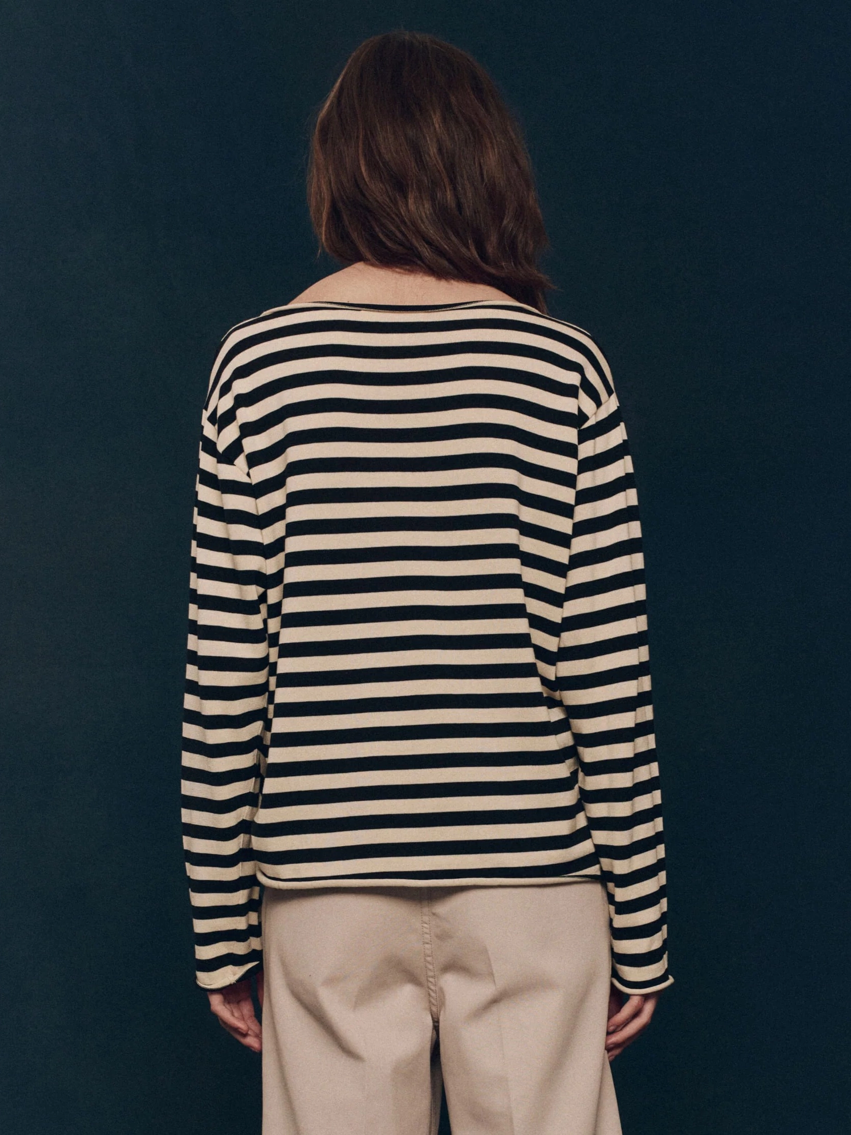 Flatlock stitching The Sailor Sweater