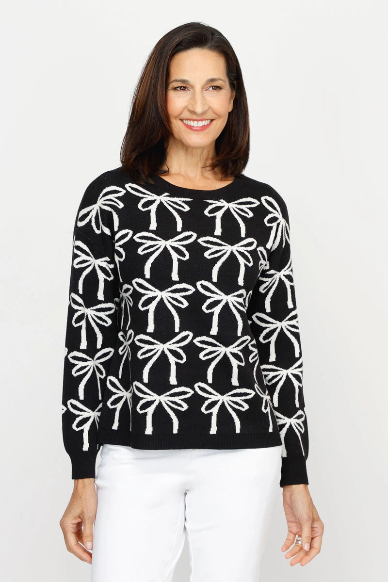 Warm Winter Wear Ten Oh 8 Bows Sweater
