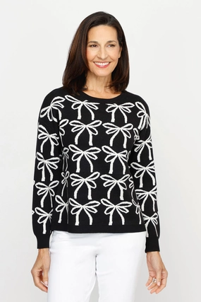 Warm Winter Wear Ten Oh 8 Bows Sweater