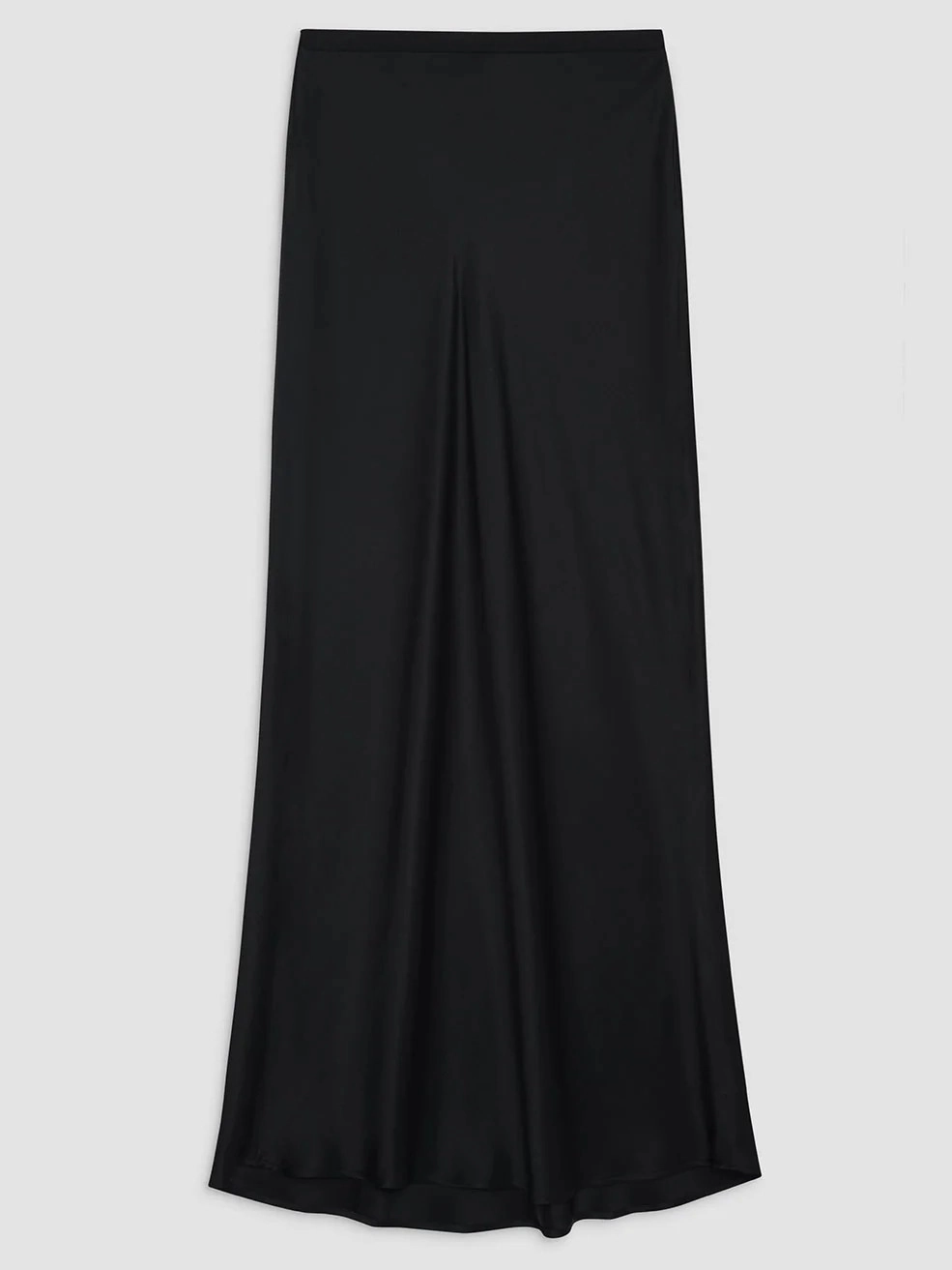Vibe Shot Crisp Look Bar Silk Maxi Skirt