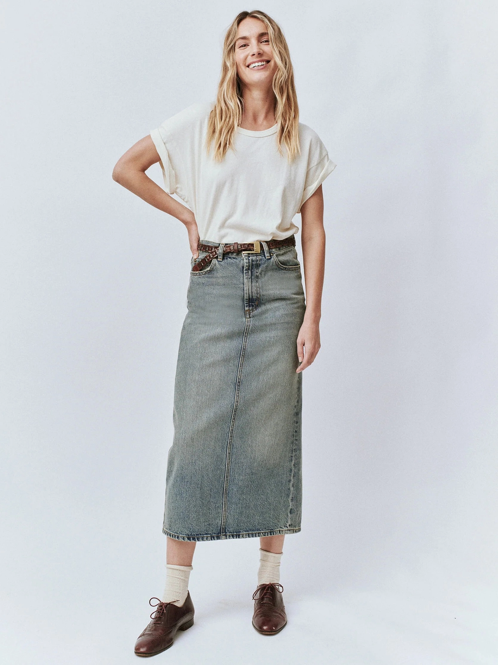 Mall Brand Look Active Wear The Column Skirt