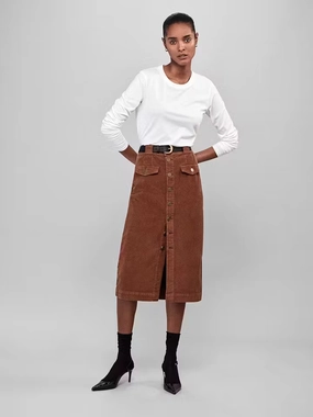 Lightweight texture The Penelope Skirt