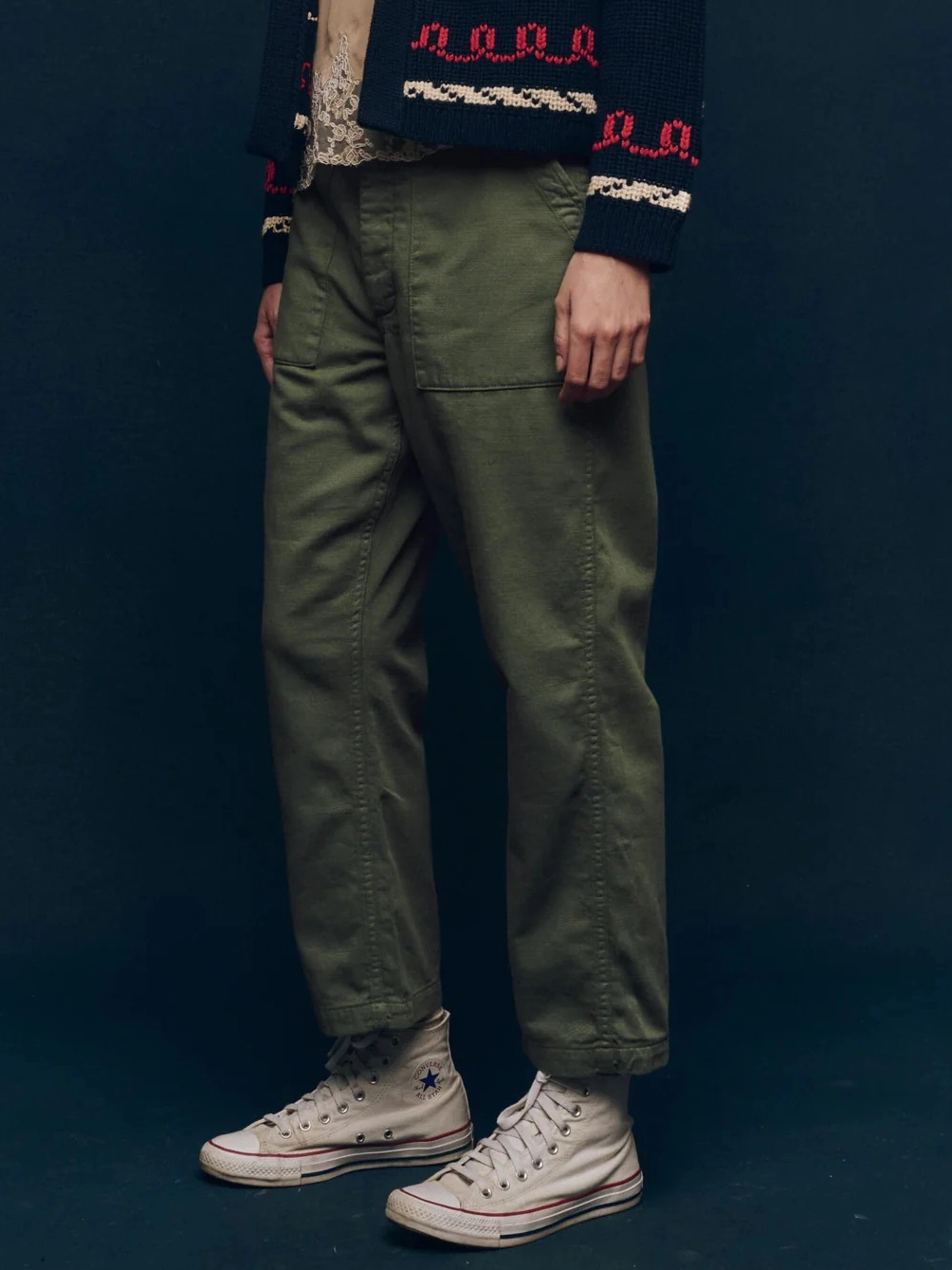 The Vintage Army Pant Softened Hem