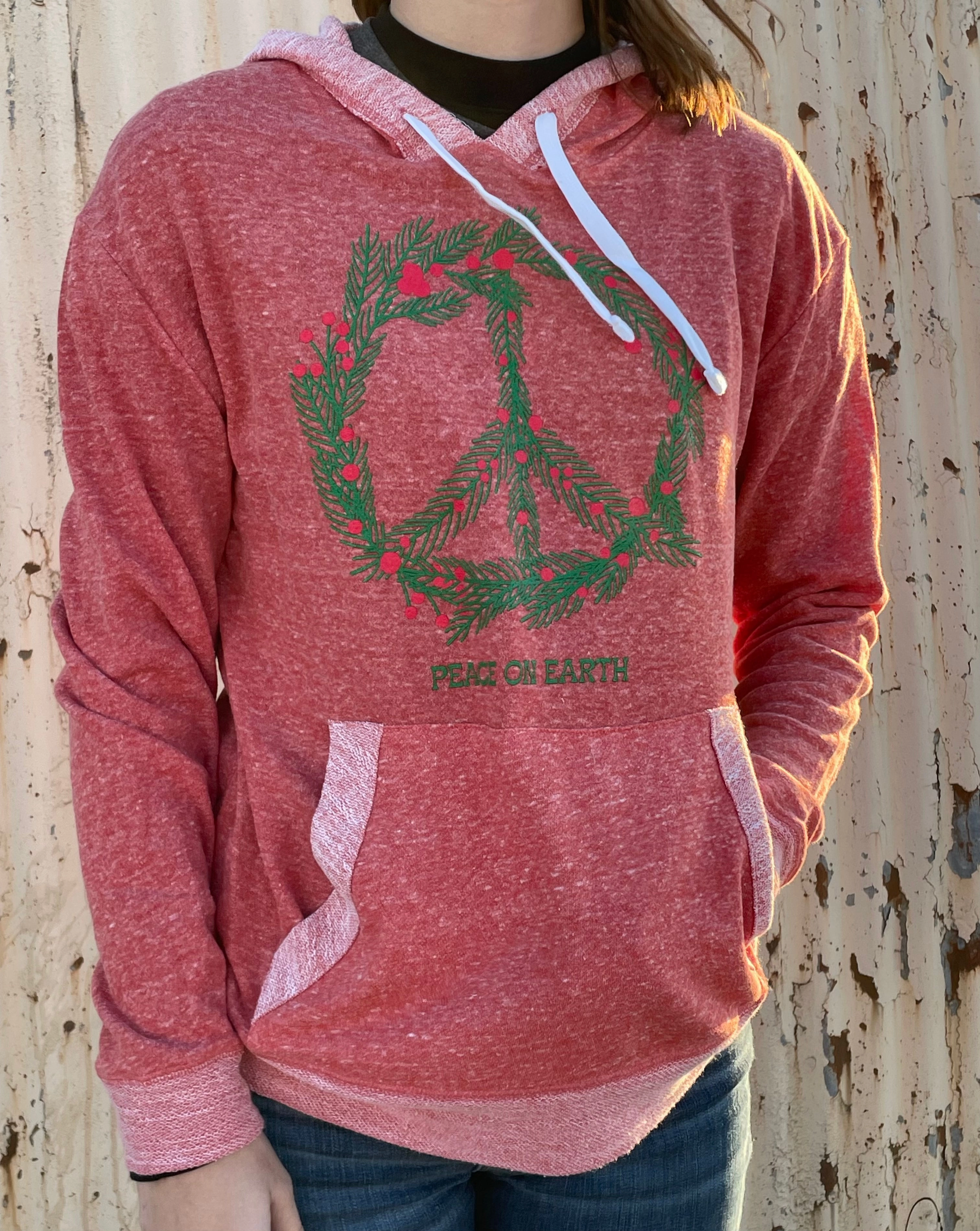Weekend Casual Peace on Earth Sweatshirt