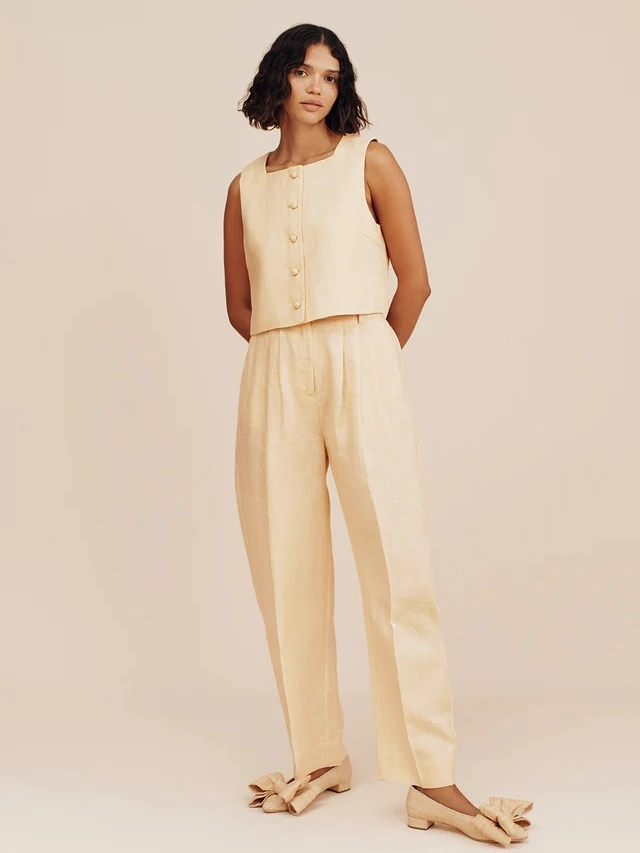 Flex Fit Shoulder Construction Resilient Fabric Blend Rio Top