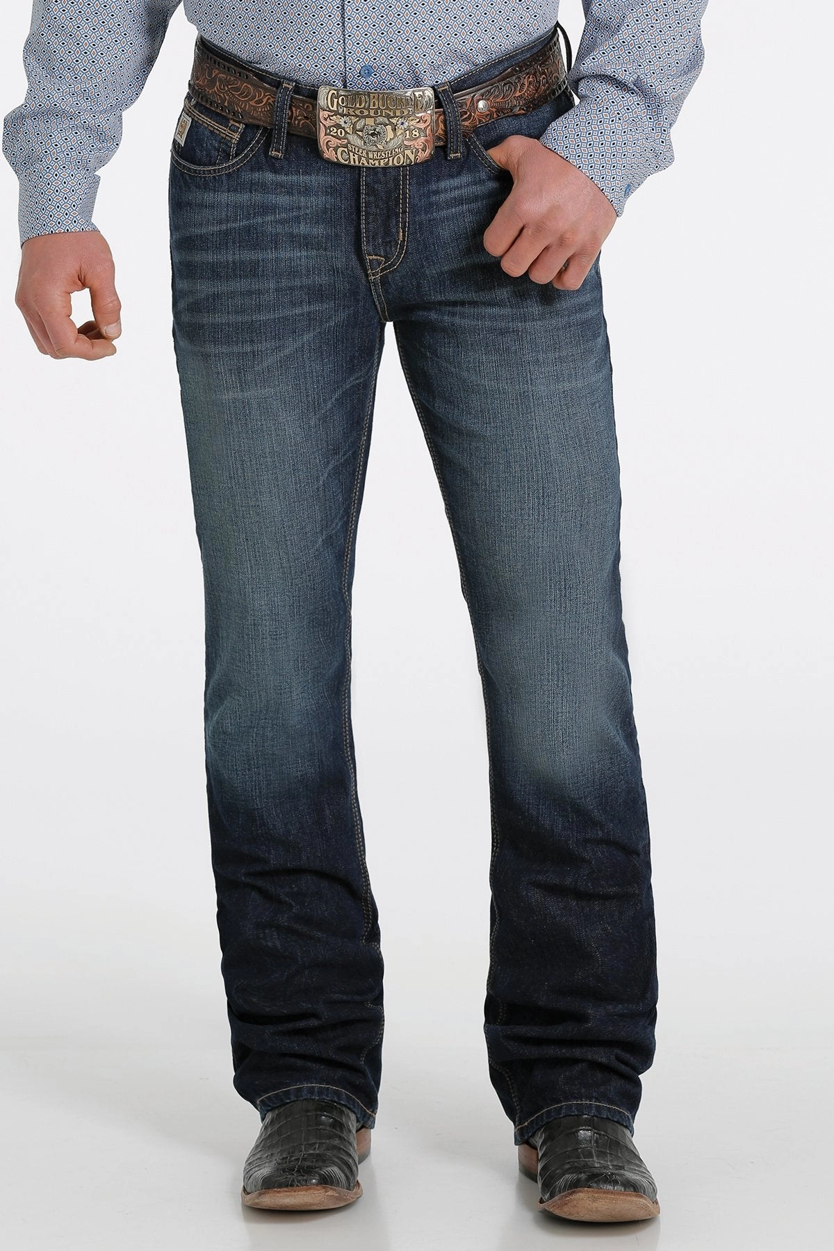 Cinch Men's Ian Jean Premium Cotton Blend