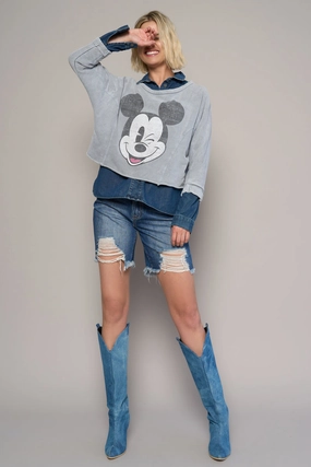 Touch Me Softly High Rise Bermuda Shorts Father's Day gift No Pressure Fit