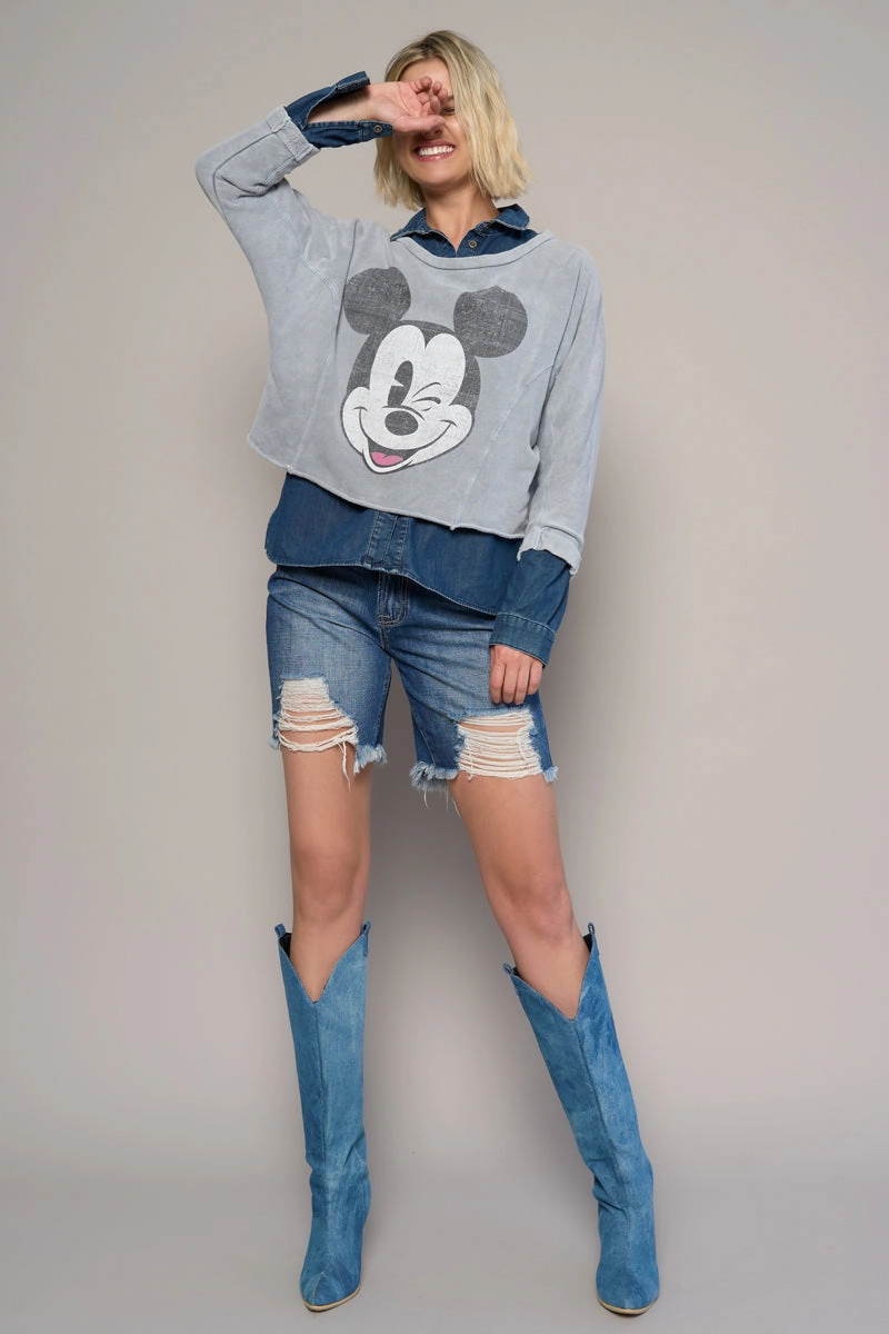 Touch Me Softly High Rise Bermuda Shorts Father's Day gift No Pressure Fit