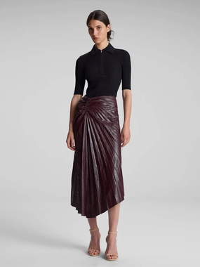 Tracy Skirt Wool blend Clean Finish
