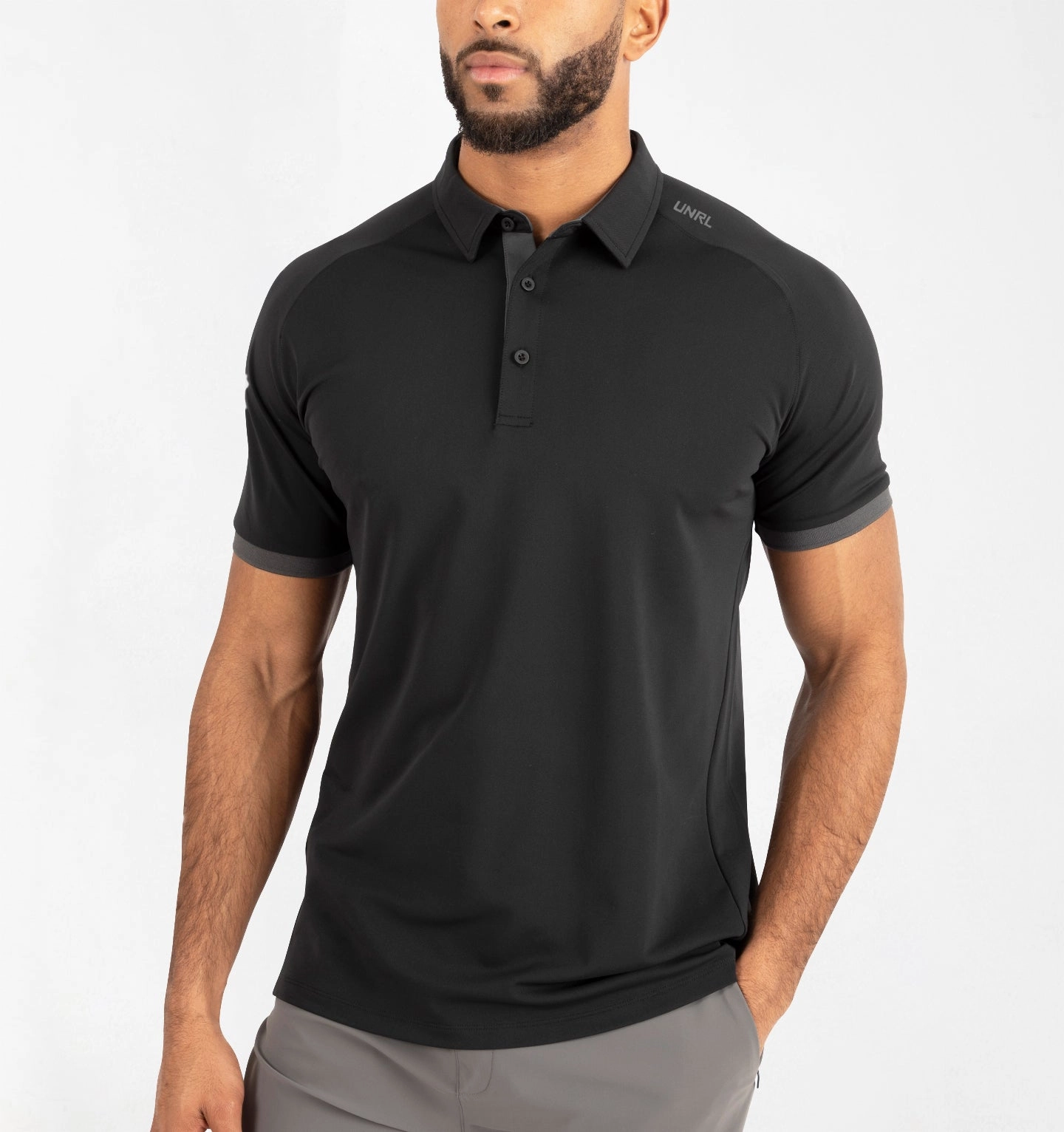 Chill Layers Herringbone Texture Tradition Polo