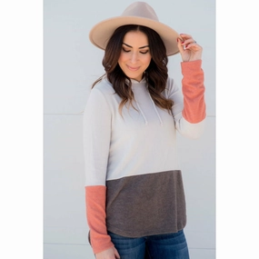 Tri Color Hoodie Outdoor Minimal Timeless Style