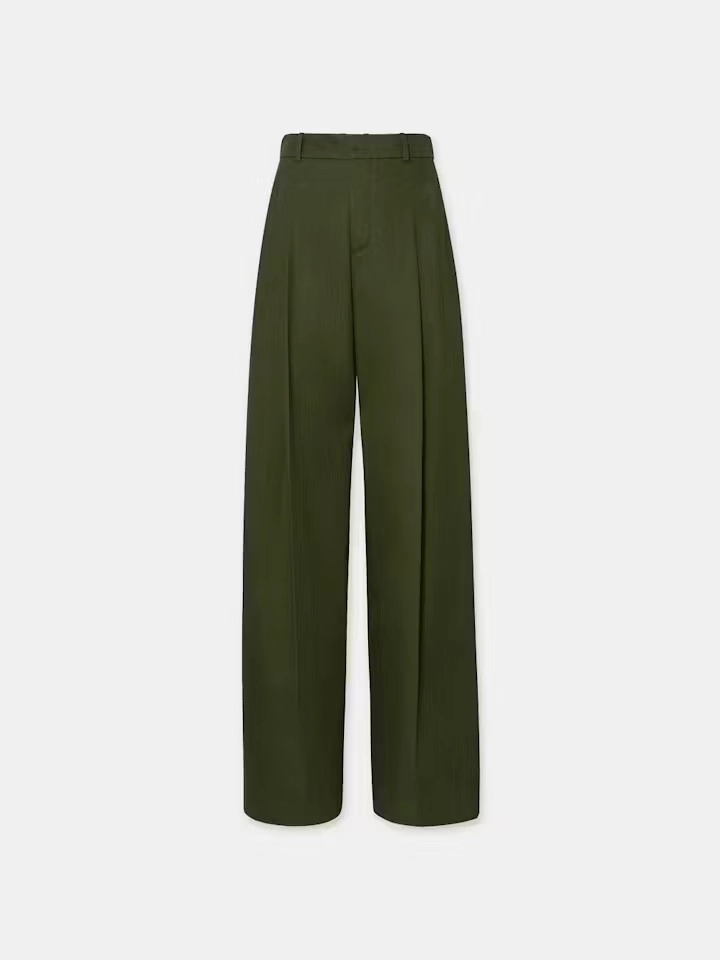 Dynamic Motion Practical Comfort Pleated Wide Leg Pant