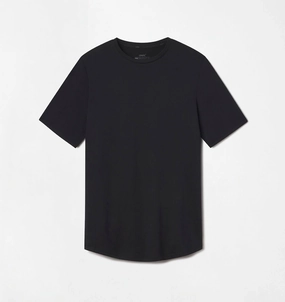 Ribbed Collar Trim Ultra Tee