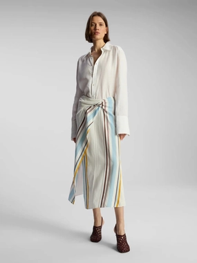 Clara Skirt Personality Style Twist Front