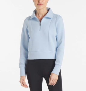 All Season Wear Effortless Comfort LuxBreak Half-Zip Pullover