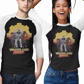 Non Shrink Material Simple and Comfortable Wasteland Story