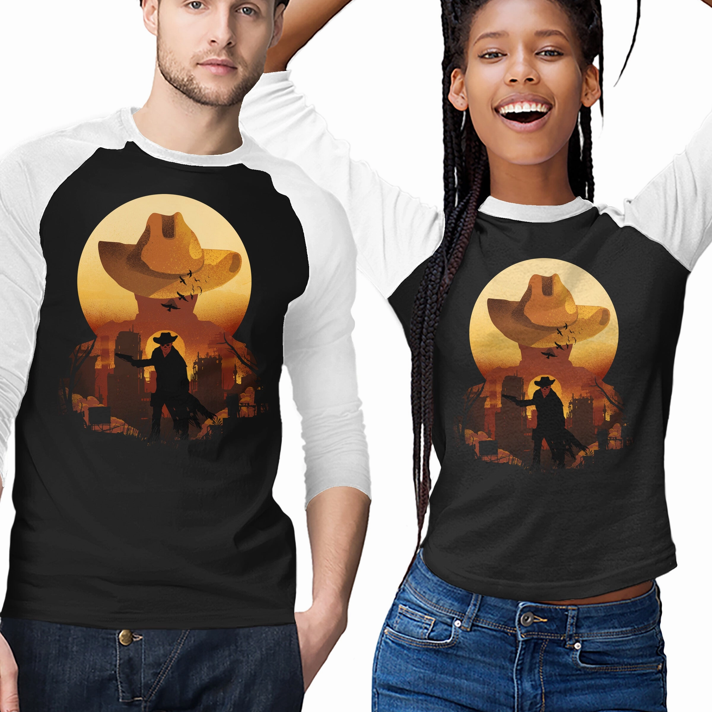 Wasteland Sunset Minimalist Style