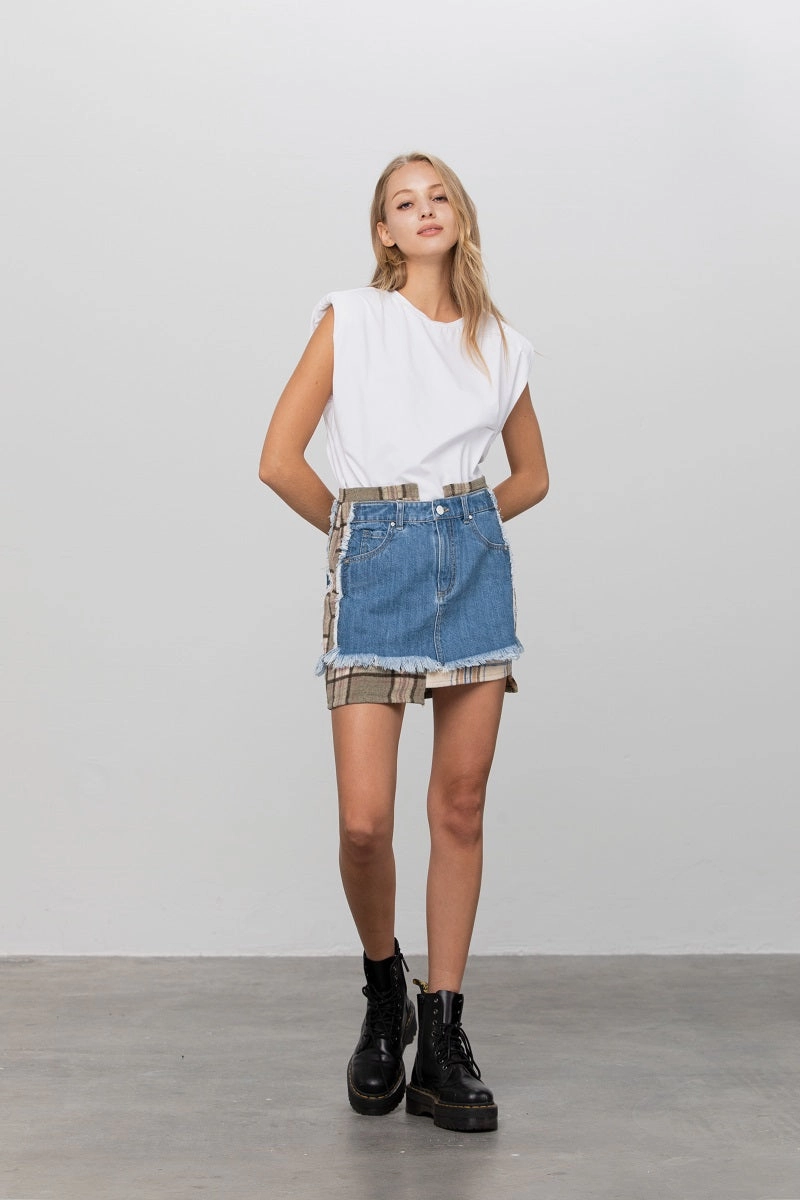 Fashion Combo Why Not Blend Mini Skirt