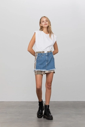 Fashion Combo Why Not Blend Mini Skirt