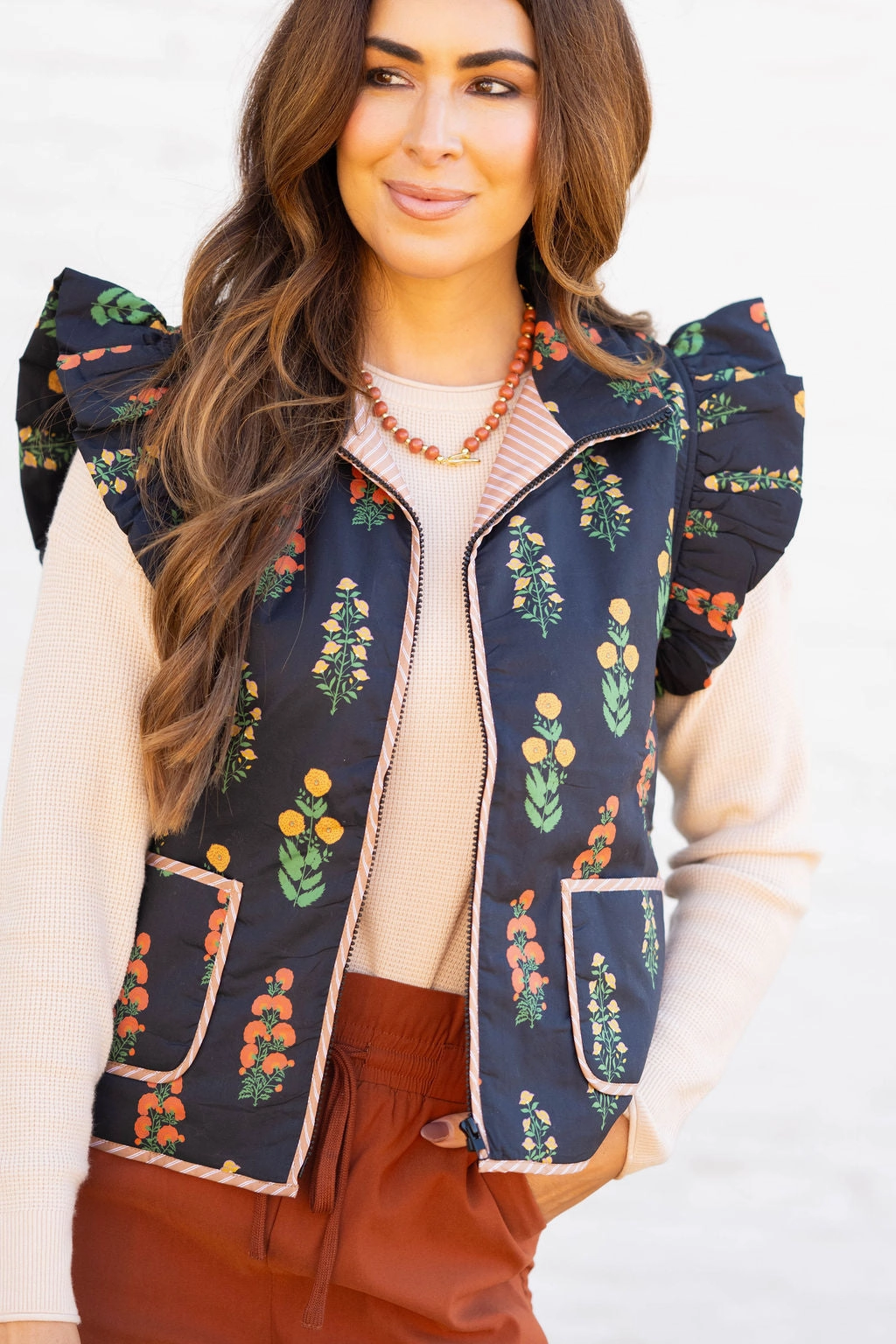 Layer Up Style Wildflower Lane Vest
