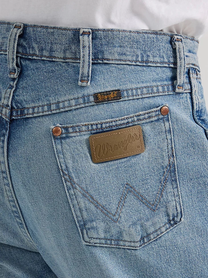 Wrangler Men's Cowboy Cut Jean-Tobbaco Road Minimal Fashion