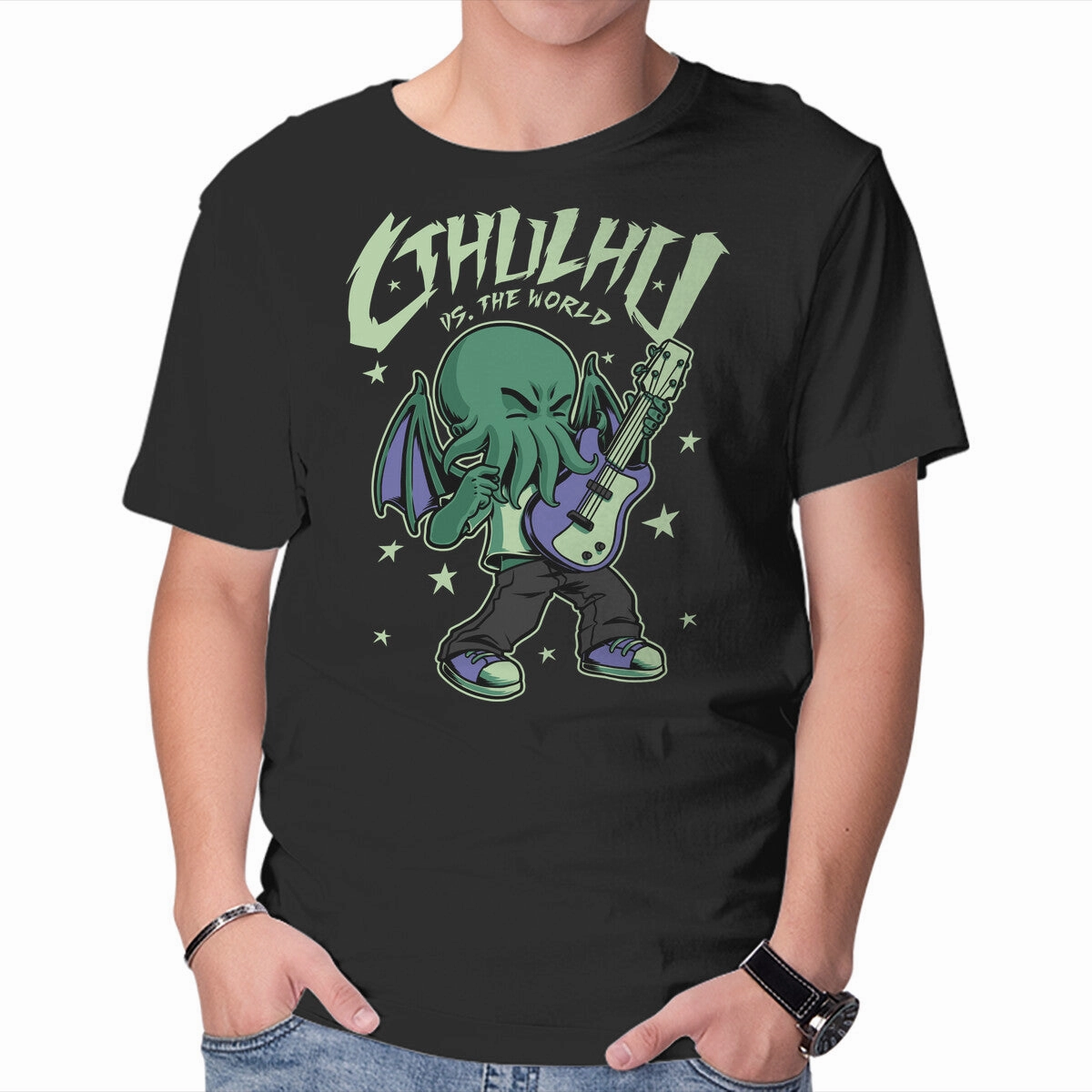 Cthulhu Guitar Comic Affordable accessibility Fashionable Wear