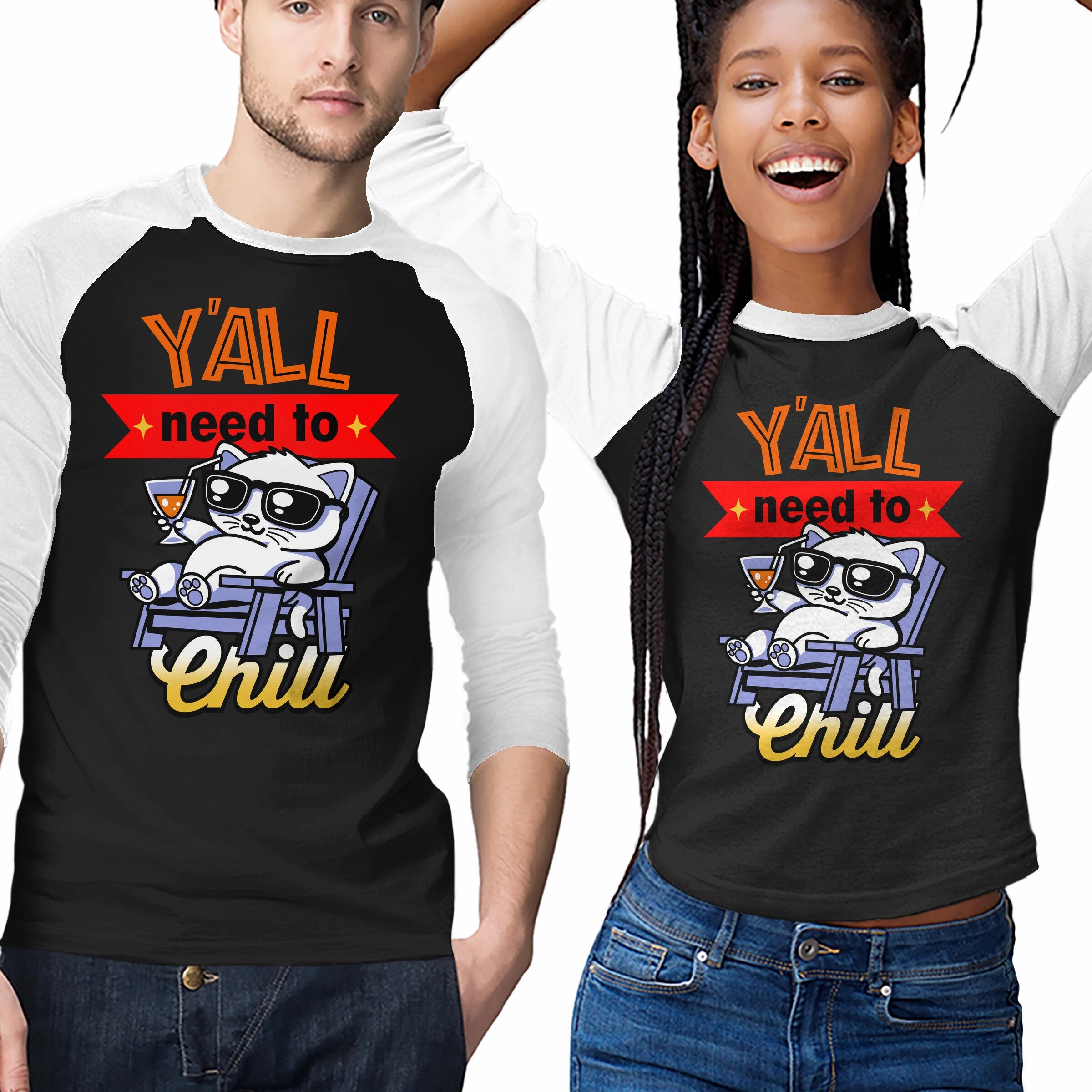 Y'all Need To Chill Crew neck classic