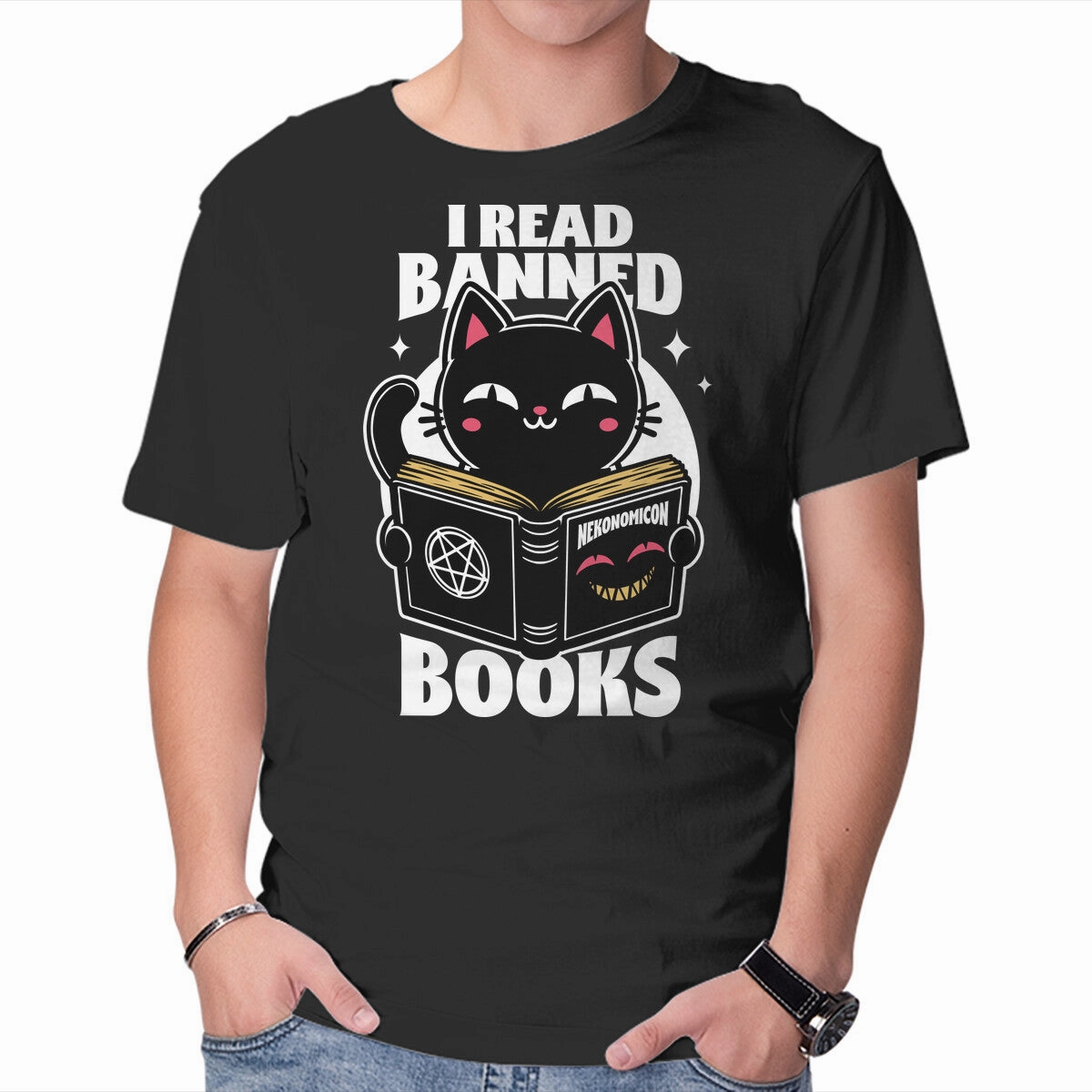 Breathable wear Cozy And Warm Cat Book Necronomicon