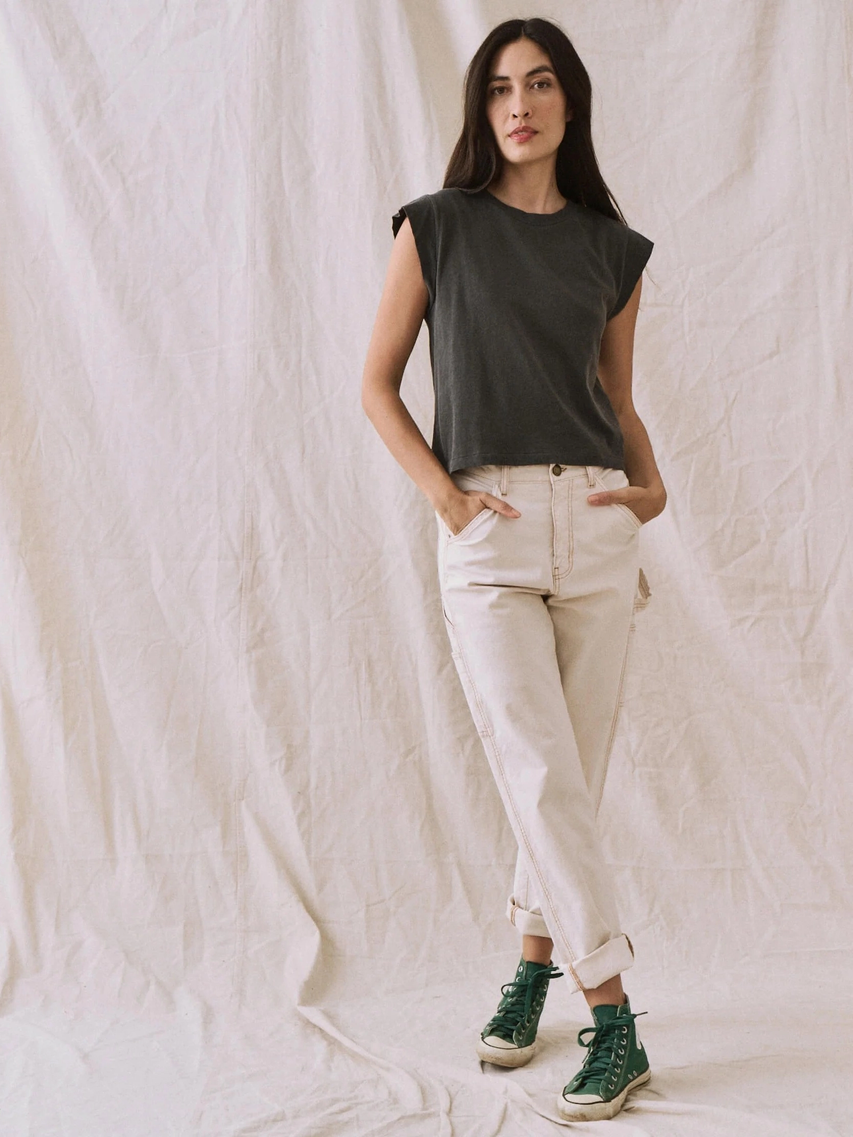 The Peak Shoulder Tee Drop Shoulder Design