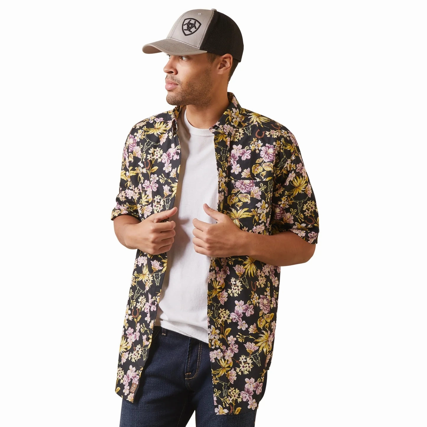 Current Style Ariat Men's Dex Floral Print Shirt